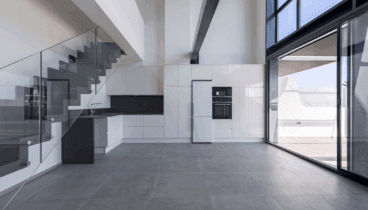 Espacios diáfanos muy luminosos en las viviendas de Las Olas