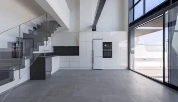 Espacios diáfanos muy luminosos en las viviendas de Las Olas