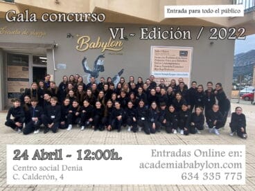 Gala concurso de Babylon Academia de Danza