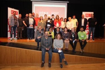 Nueva ejecutiva del PSPV-PSOE Dénia