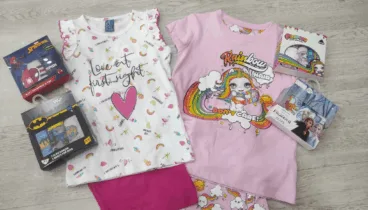 Pijamas y ropa interior para niños en Dénia