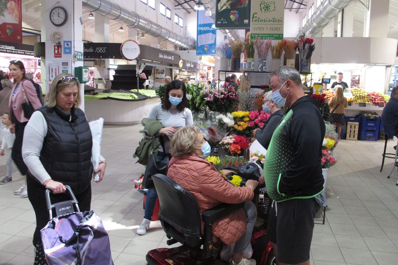 Primeros días sin mascarilla en Dénia 13