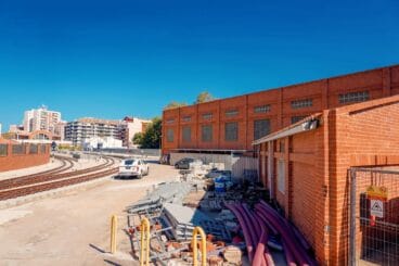taller de la estaion de tren de denia