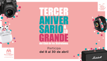 tercer aniversario a lo grande en portal de la marina