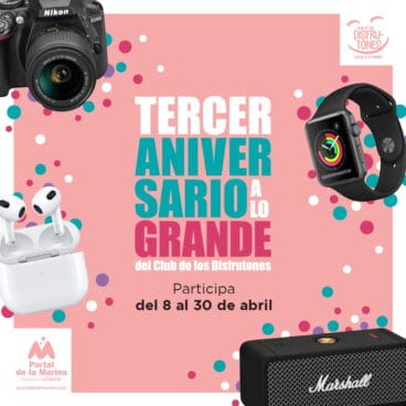 Tercer aniversario de Club Disfrutones – Portal de la Marina