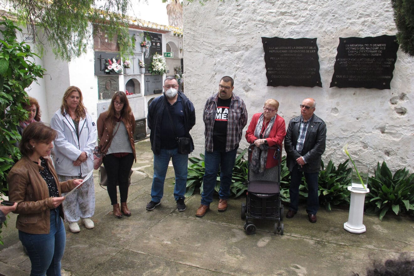 Acto de homenaje a los dianenses víctimas de campos de concentración nazis