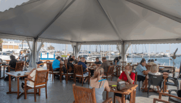 Carpa del Chiringuito Club Náutico Dénia
