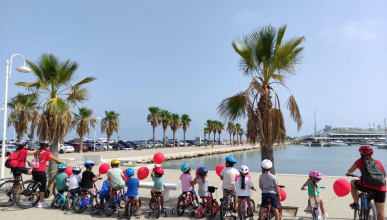 Excursiones en bicicleta en la Escuela de Verano