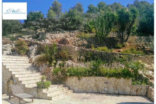 exterior de la villa con mucha vegetacion