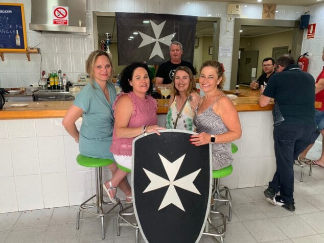 Imagen: FEMMICC en la Cabila de Guerrers Hospitalaris