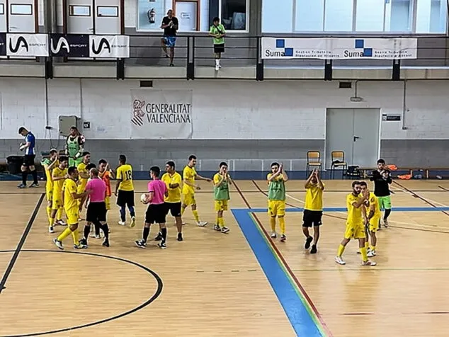 final del partido en sant vicent