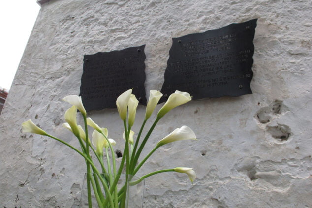 Imagen: Homenaje a los vecinos de Dénia víctimas del nazismo