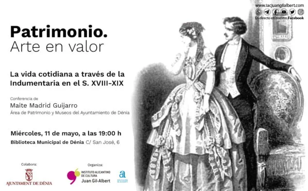 Imagen: Charla sobre indumentaria, 'Patrimonio Arte en Valor'
