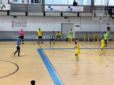 Los dianenses contra el Sp San Vicente Hércules FS