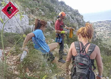 mujeres rescatads en el montgo
