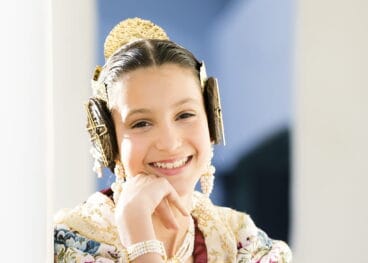 noa dacosta nueva fallera mayor infantil de denia