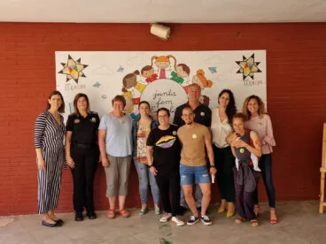 participantes en la actividad del centro