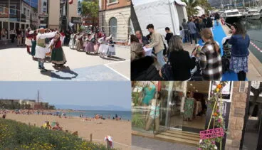 Portada del puente de 1 de mayo en Dénia