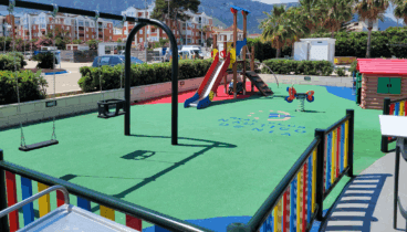 Tienen una zona para niños