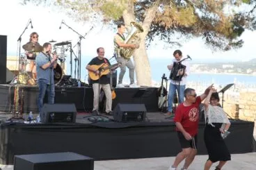Urbàlia Rurana en la presentación de Música al Castell