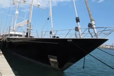 Velero Parsifal III en el puerto de Dénia 11