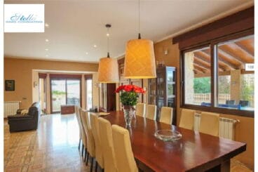 Zona del comedor de la vivienda