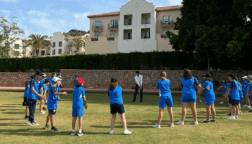 Alumnos de 6º de primaria del colegio Sagrado Corazón de HH Carmelitas de Dénia