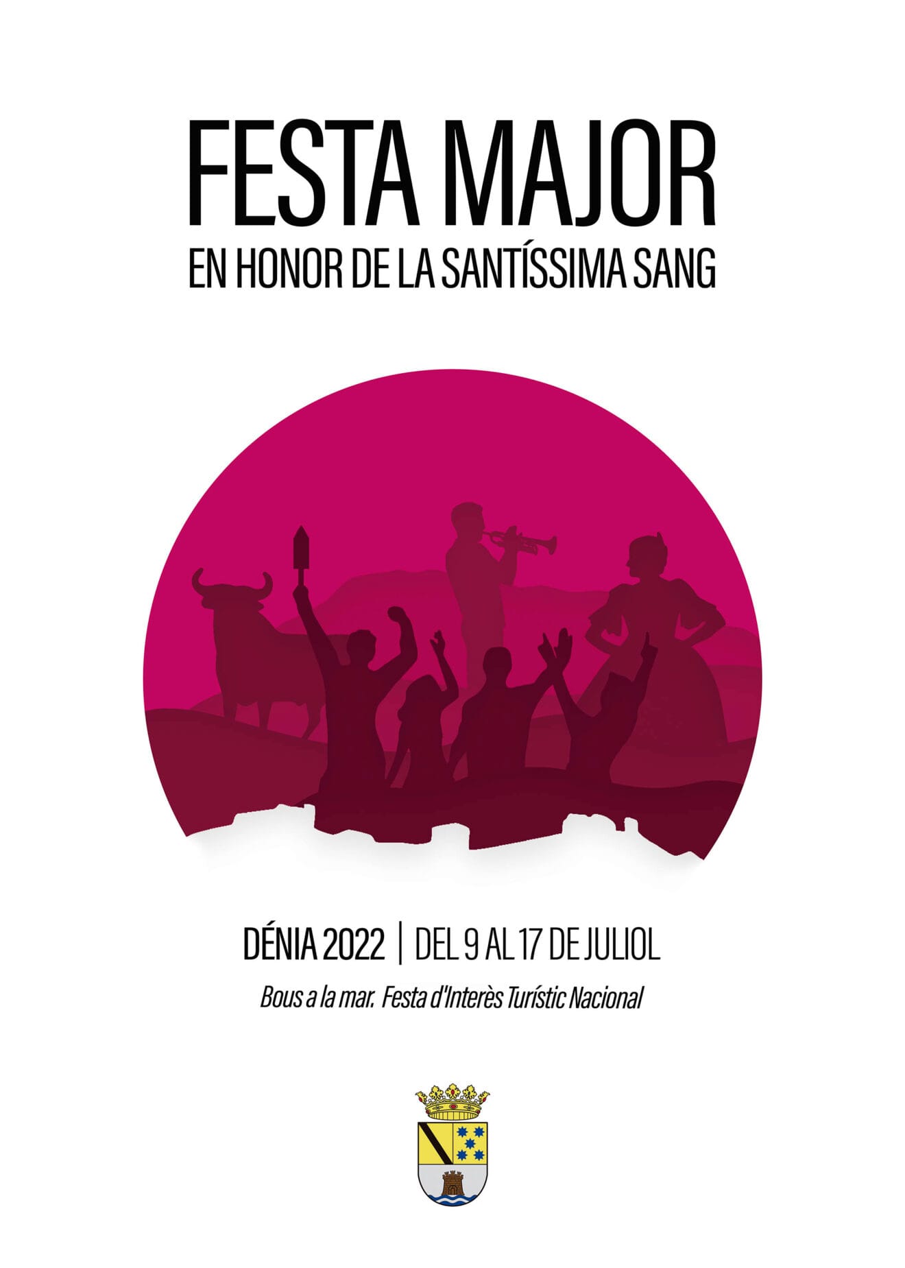 Cartel de las Fiestas de Dénia 2022