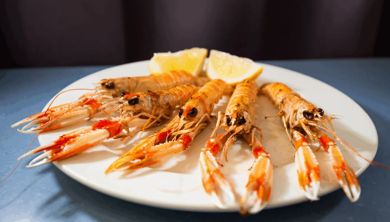 Comer cigalas en Dénia