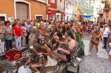 Desfile de carrozas de Jesús Pobre de 2022 23