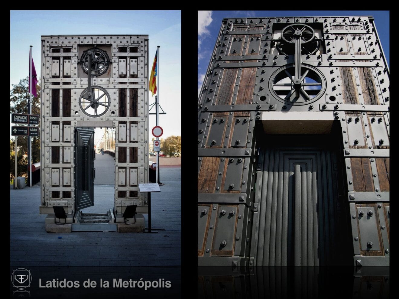 Escultura Latidos de la Metrópolis