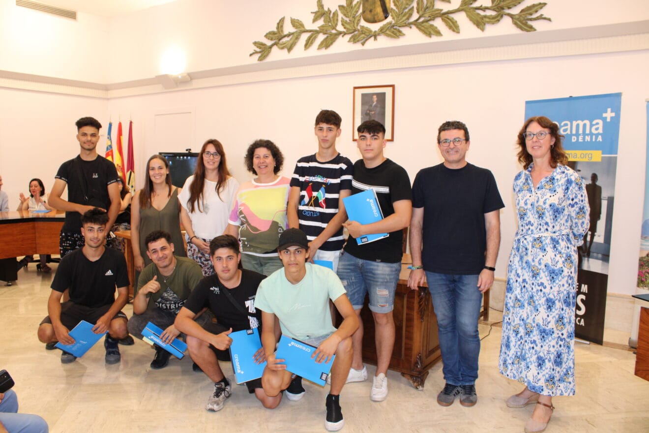 Estudiantes que han finalizado los cursos de Creama