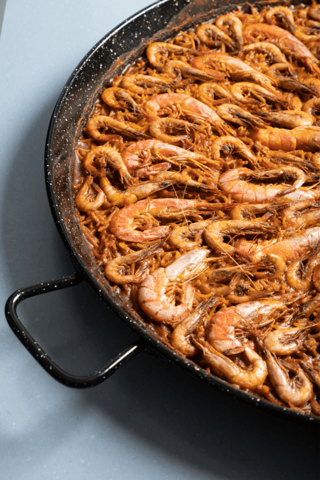 fideua de pescado en denia