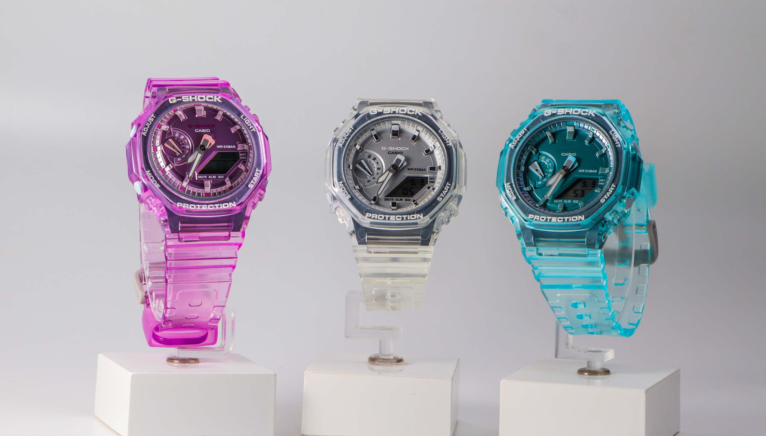 Gama de relojes Casio G-Shock disponibles en varios colores - Joyeros Montenegro