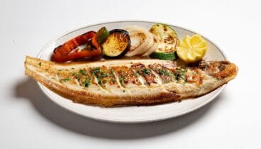 Gran variedad de pescados de la zona