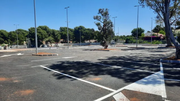 parking publico de les rotes en denia