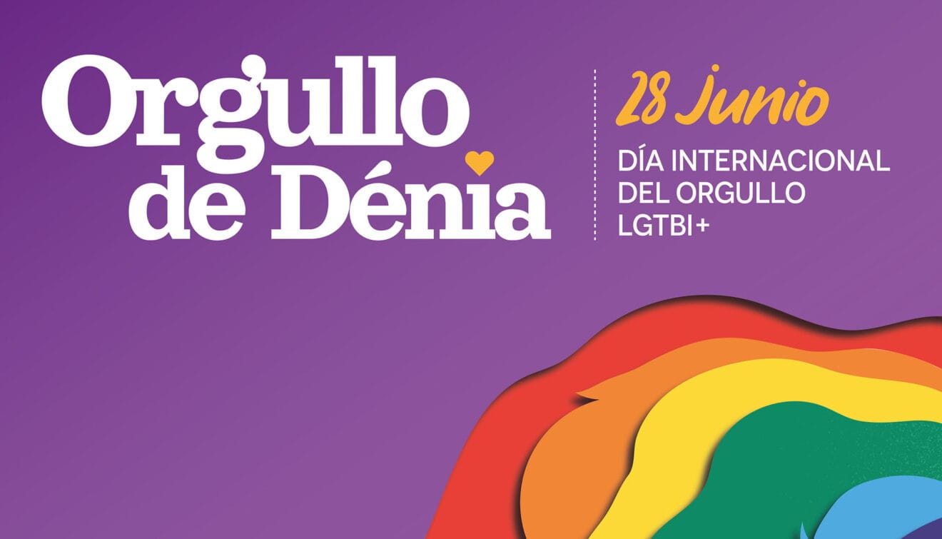 Portada del Día del Orgullo 2022 de Dénia