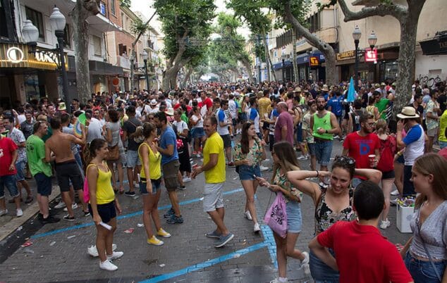 Imagen: Primer día de Fiestas de Dénia de 2019