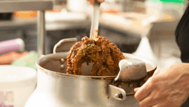 Puchero de pulpo en Dénia
