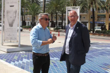 Vicent Grimalt junto a José Chulvi