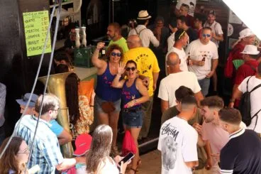 Cohete anunciador del inicio de Fiestas de Dénia 2022 01