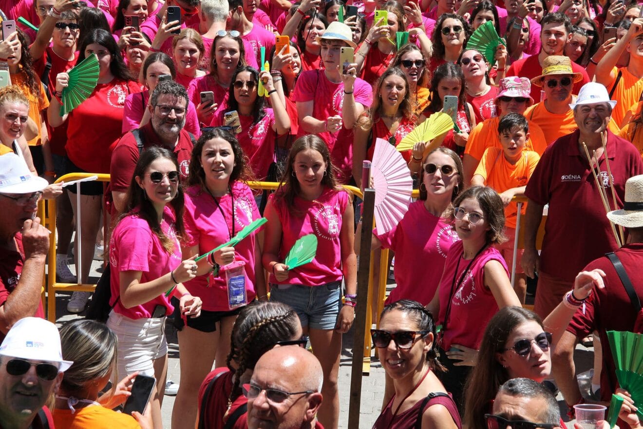 Cohete anunciador del inicio de Fiestas de Dénia 2022 23