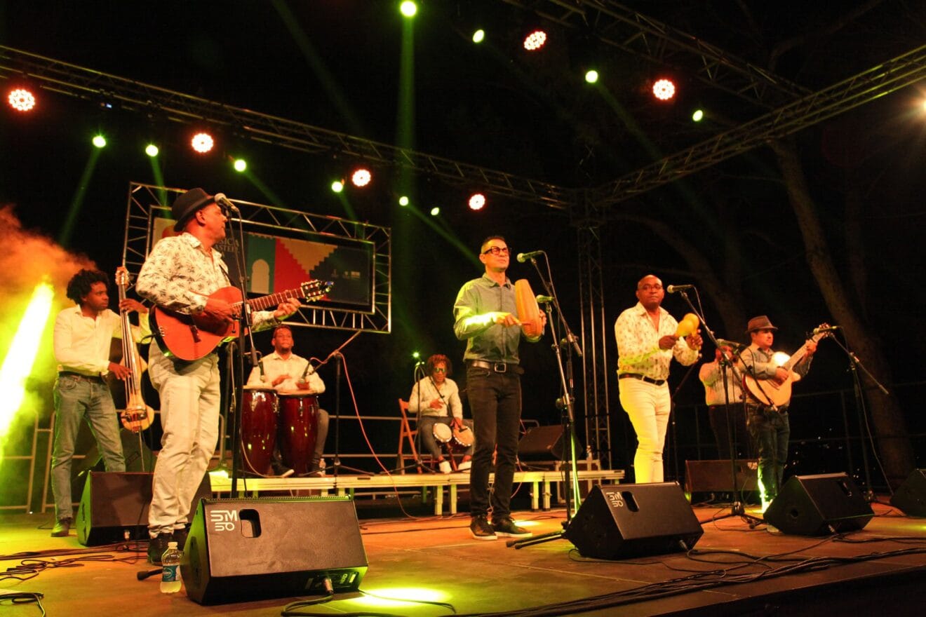 Concierto de Septeto Santiaguero en Música al Castell 2022