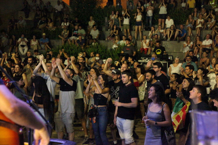 Konzert von Xavi Sarrià bei den Dénia Festivitäten 16
