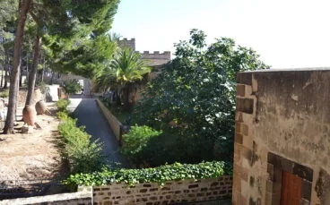 Entrada del Castillo de Dénia