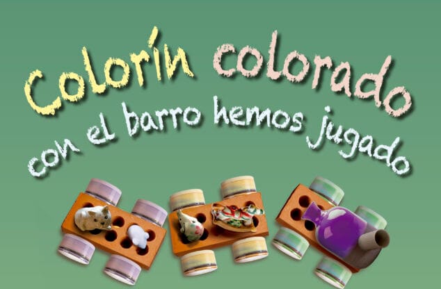 exposicion de juguetes de ceramica