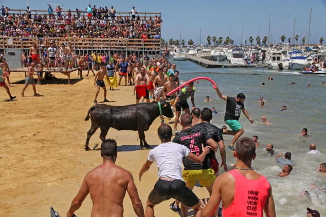 Imagen: Foto de la segunda jornada de los Bous a la Mar de Dénia