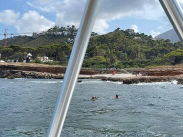 La Policía de Dénia intercepta a un pescador furtivo en la Reserva del Cabo San Antonio