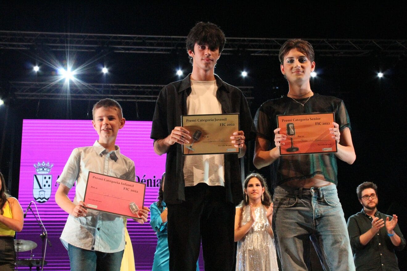 Los tres ganadores de la XX edición del FIC