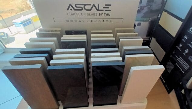 muestras baldosas de porcelana tau